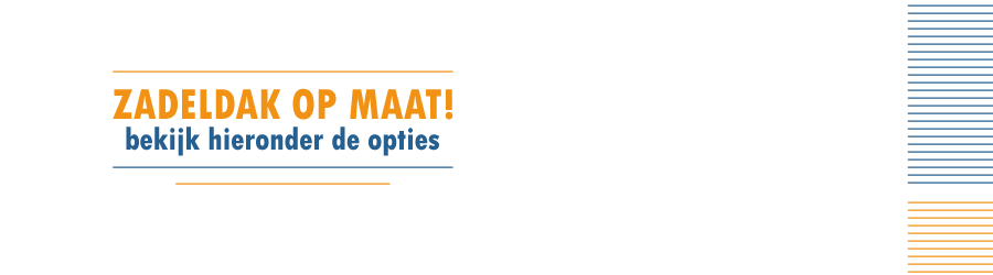 Lichtstraat zadeldak op maat Lichtstraat zadeldak op maat