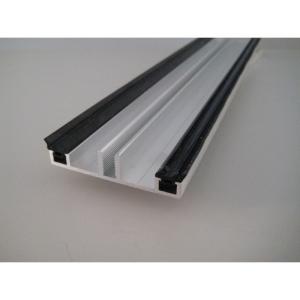 Onderprofiel 7,5 mm met beglazingsrubbers