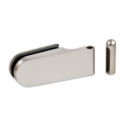 13260-PS glas/wand 90° enkelwerkend scharnier - RVS