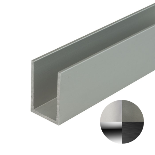 Aluminium U-profiel 30x20x30x2