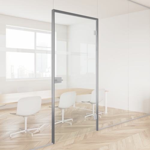 Deurkozijn voor glas 2,1m² Aluminium