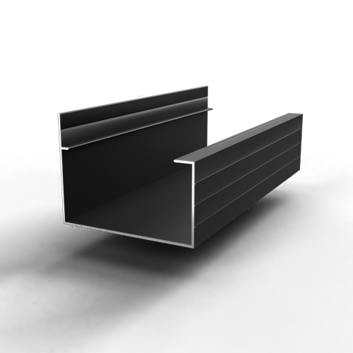 Aluminium goot (reststukken)