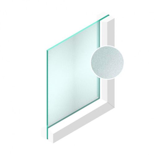 Spoedglas Crepi blank 4 mm