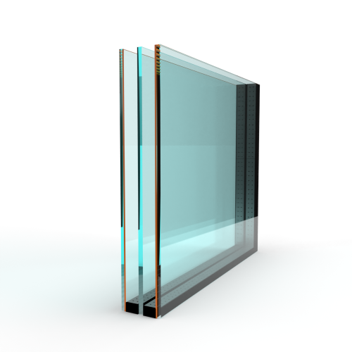 Spoedglas Triple glas HR+++ - #33.1 - sp - 4mm - sp - #4mm