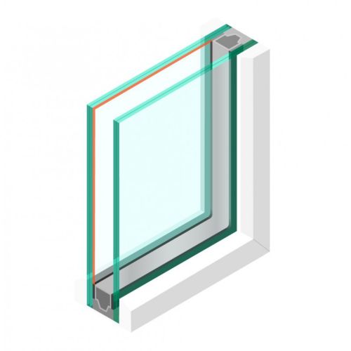 Spoedglas Dubbel glas HR++ 33.1 - sp - #33.1