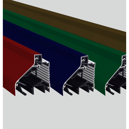 Ventilatierooster DucoLine 10/17/23 'ZR' Speciale RAL kleuren