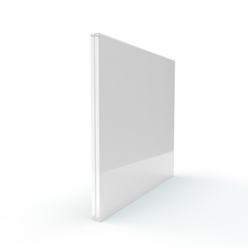 Enkel glas gelaagd 66.2 matte folie