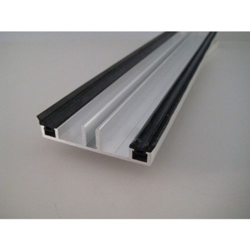 Onderprofiel 7,5 mm met beglazingsrubbers