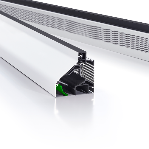 Ventilatierooster DucoLine 10/17/23 RAL kleur standaard