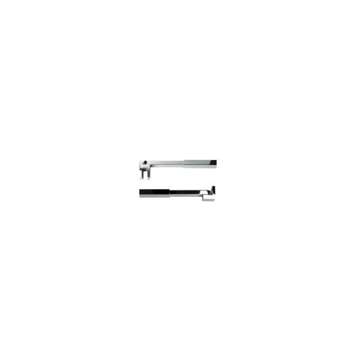 Stabilisatorstang Flamea rechthoekig glas - wand 90°