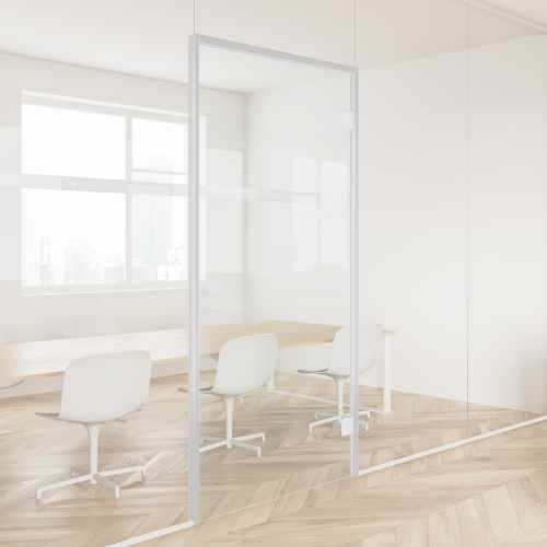 Deurkozijn voor glas 2,1m² Wit