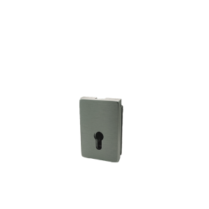 DORMA-Glas hoekslot voor PZ, gestempelde tegenplaat, compleet, speciale kleur geanodiseerd