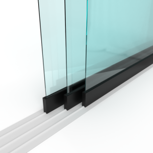 Veranda schuifwand op maat zijsluiting