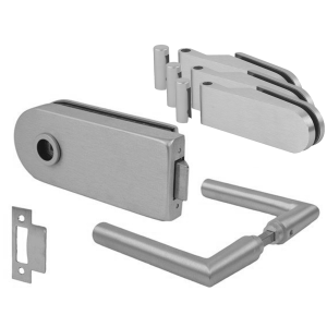 Dorma compleet loopslot opdek - Aluminium 