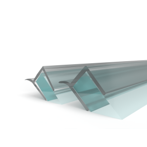 Douchedeurafdichting Glasdikte 6 - 8 mm zonder dichtlip