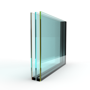 Spoedglas Triple glas HR+++ - #4mm - sp - 4mm - sp - #33.1