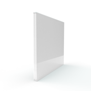 Sample enkel glas gehard gelaagd matte folie