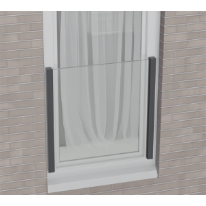 Frans balkon Lyon - zonder glas