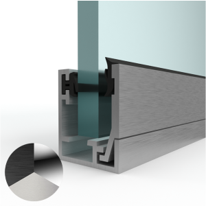 Klikprofiel 70KLIK 25X25X25 incl. kliklat & beglazingsrubber