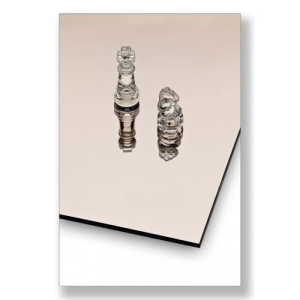 Spoedspiegel 6 mm verzilverd brons