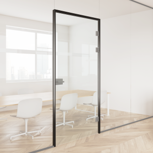 Deurkozijn XL voor glas 2,4m² Zwart