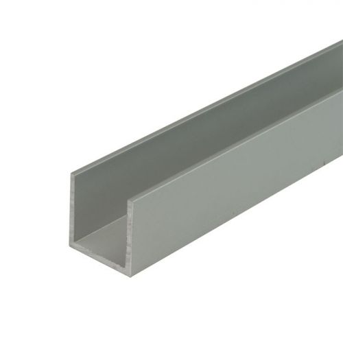Aluminium U-profiel 20x20x20x2 - Aluminium Geanodiseerd
