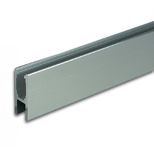 Aluminium loopschoen t.b.v. 5-6 mm glas