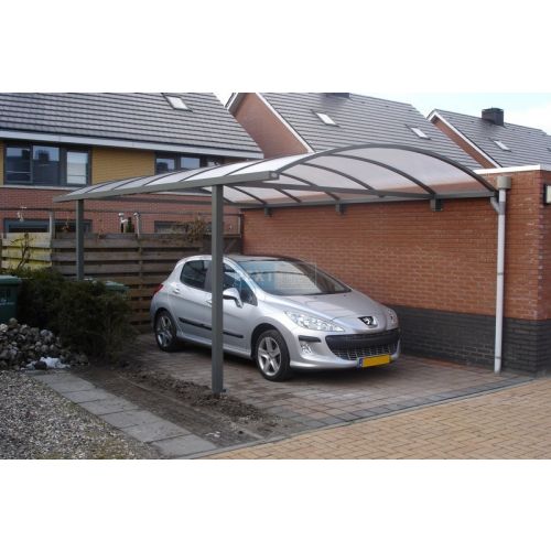 Complete aluminium Carport enkele boog