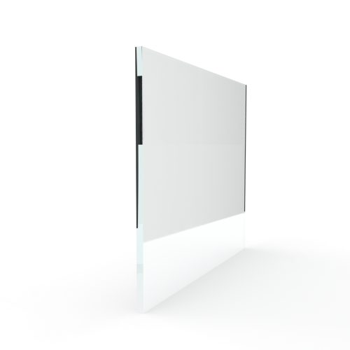 Enkel glas extra helder ongeslepen