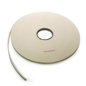 Glasband 9 x 3 mm - Schijven van 25 meter - Wit