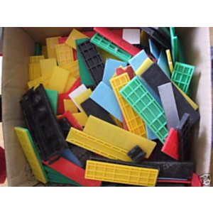 3 mm Beglazingsblokjes - Verpakt per 1000 stuks