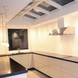 Zelfbouw lichtstraat 6 vak zadeldak 2680x2100mm