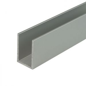 Aluminium U-profiel 30x20x30x2 - Aluminium geanodiseerd