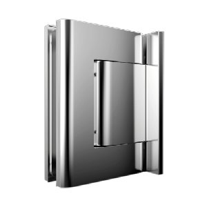 Biloba 8010 BTJC glas/wand 90° dubbelwerkend scharnier - RVS gepolijst