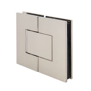 Bilbao Premium HD glas/glas 180° scharnier - RVS