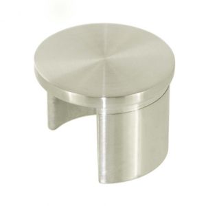 Celest eindkap U-profiel voor balustrade handrail rond 42,4 mm