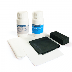 Glass & Solar Protector: 250ml voor 10-12m² - Perfect voor het onderhouden van zonnepanelen