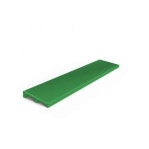 Kunststof beglazingskegje - 30x10x5 mm - Groen