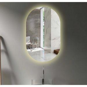 LED spiegel ovaal - 500x700mm