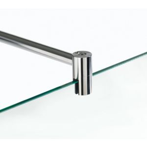 Stabilisatiestang rond compleet glas-wand