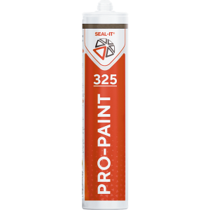 Beglazingskit Seal-it 325 PRO-PAINT - Zwart (RAL9011)