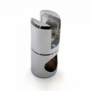 Stabilisatiestang rond eindstuk glasbevestiging 8-10mm - Chroom