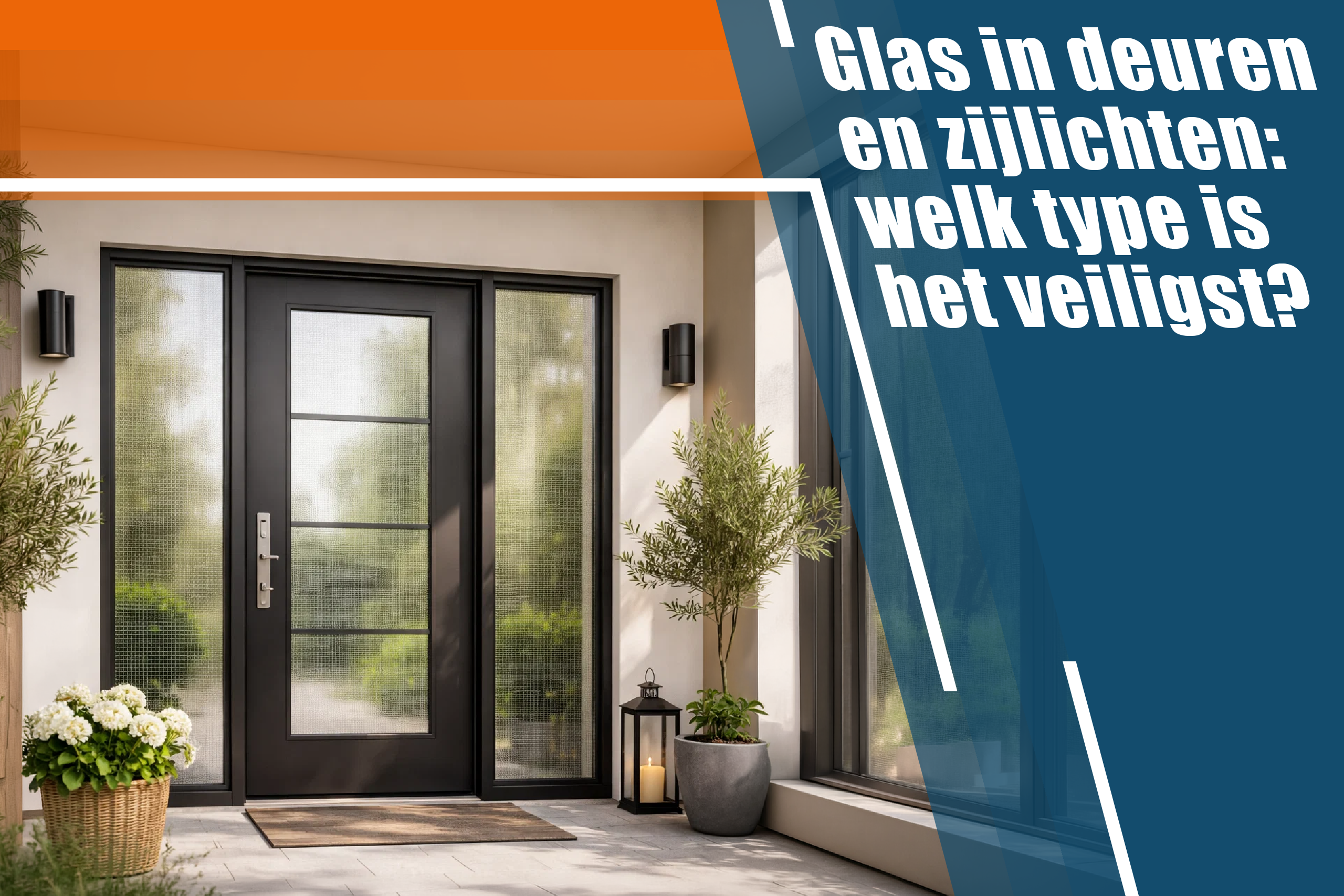 Glas in deuren en zijlichten: welk type is het veiligst?