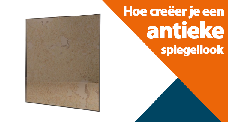 Hoe creëer je een antieke spiegellook?