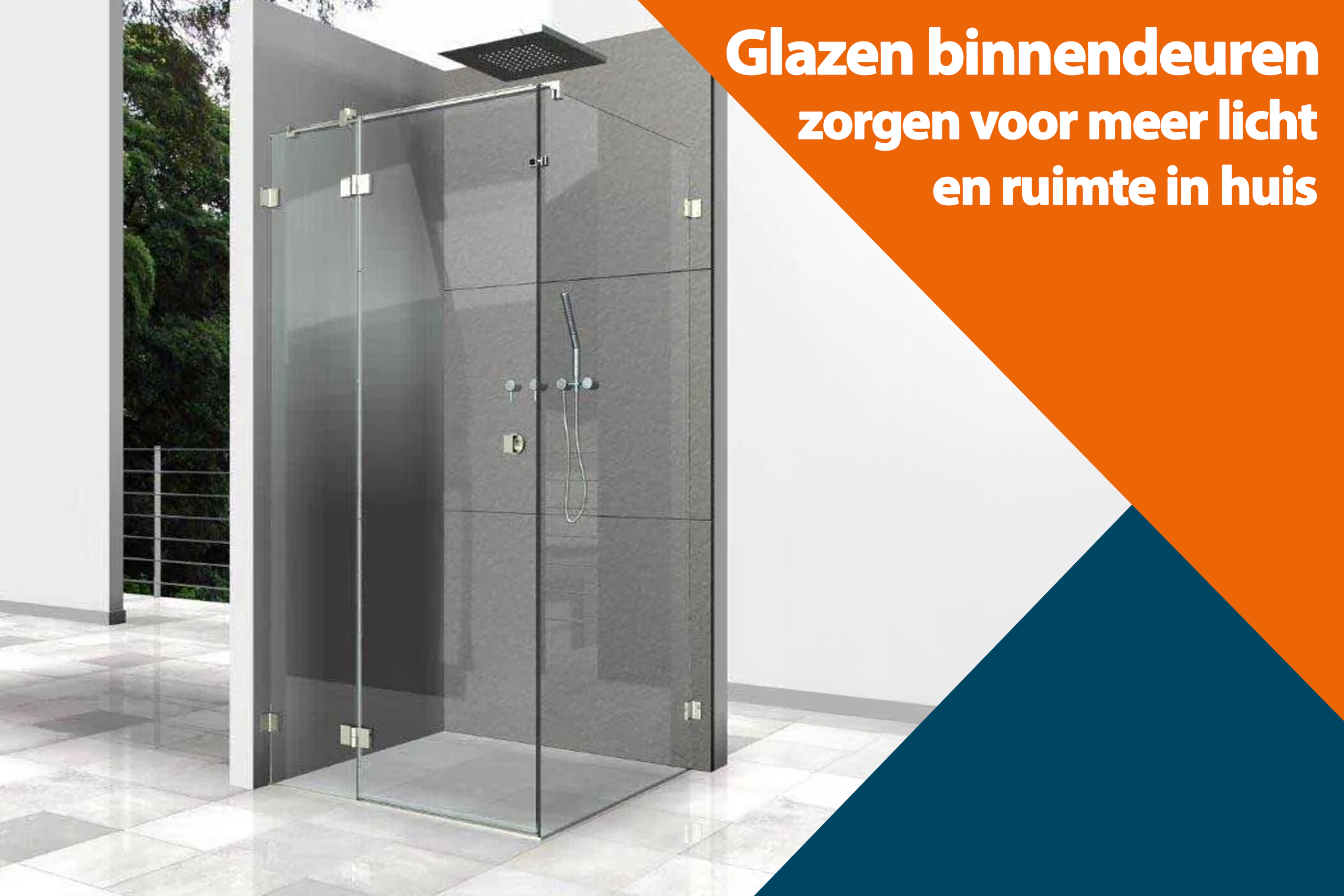 Glazen douchewand of cabine – welke past in jouw badkamer?