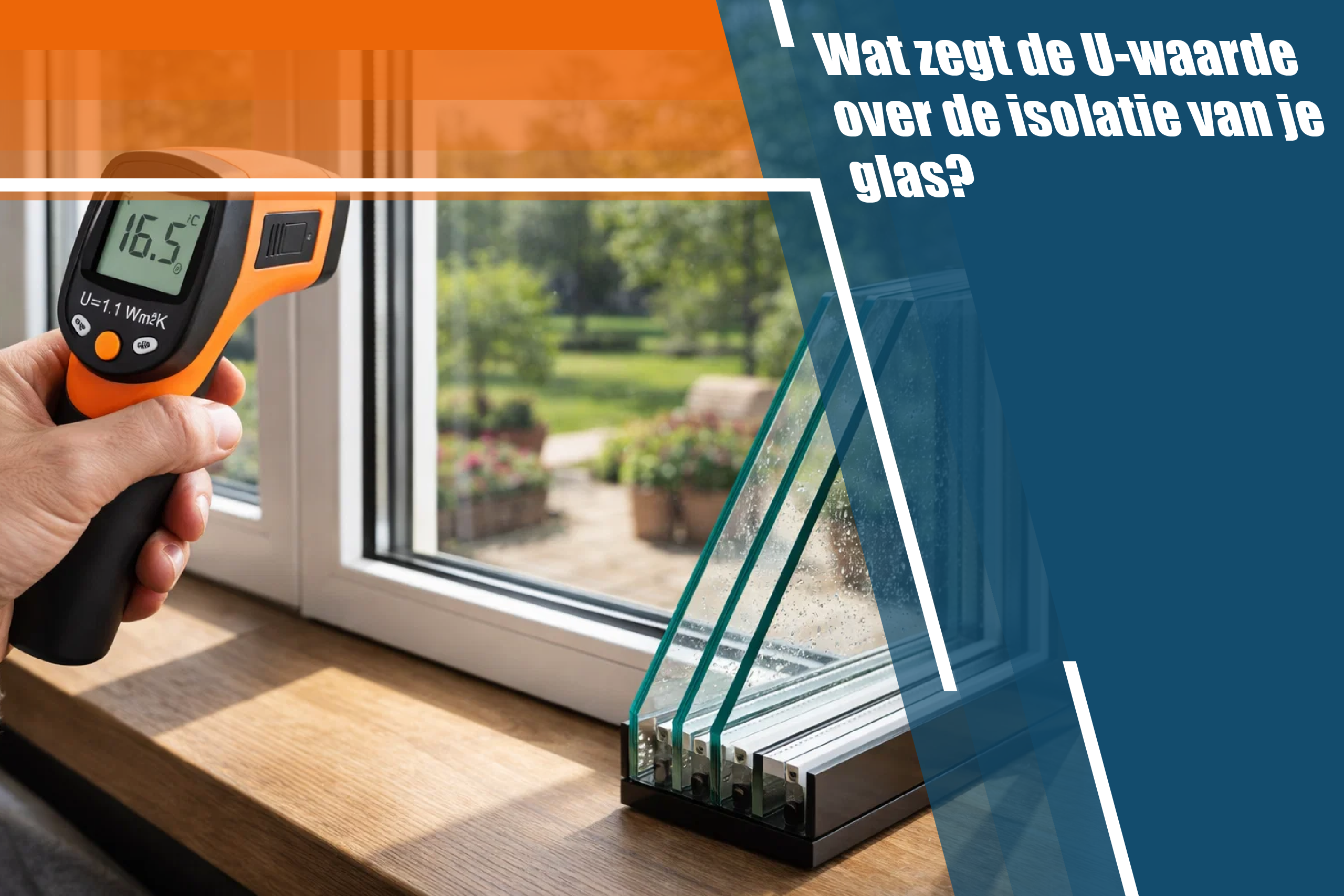 Wat zegt de U-waarde over de isolatie van je glas?