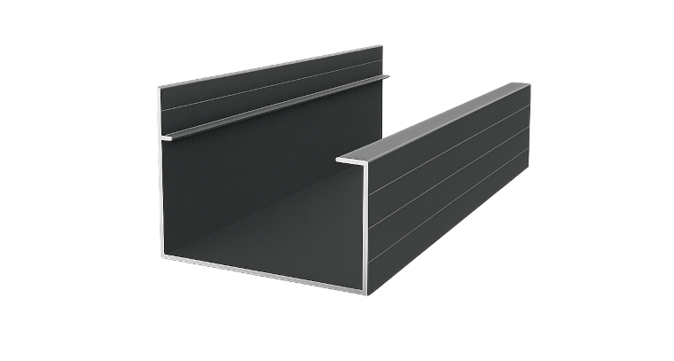 Aluminium goot reststukken