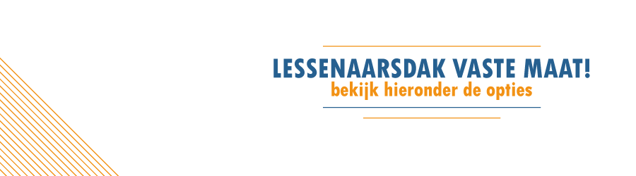 Lichtstraat lessenaarsdak vaste maat Lichtstraat lessenaarsdak vaste maat